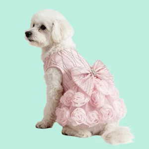 dog dress 纱裙 (1)